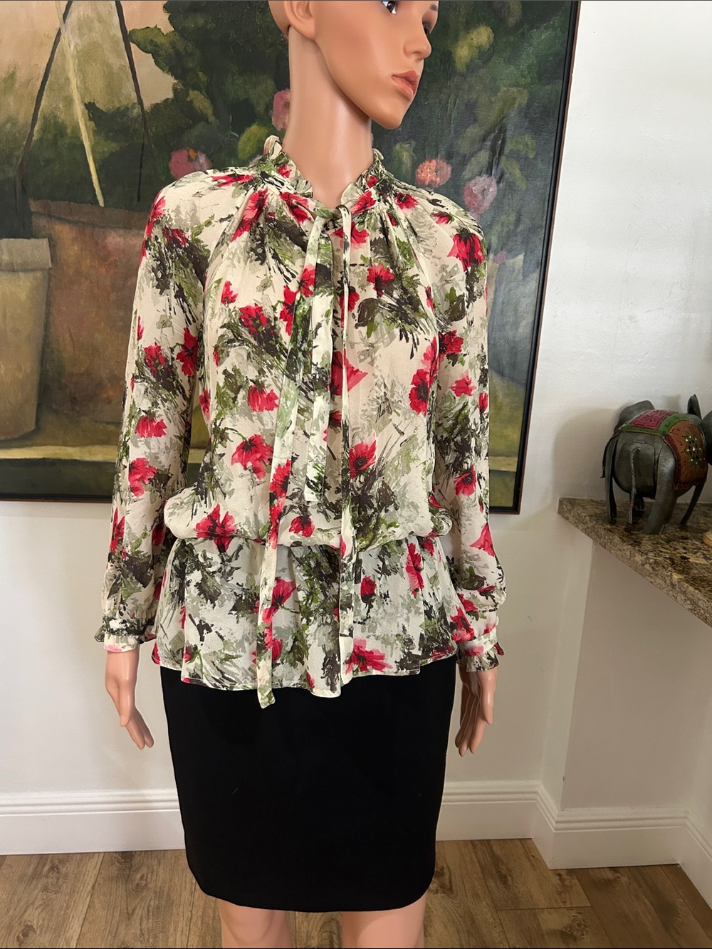 Elizabeth and James floral blouse